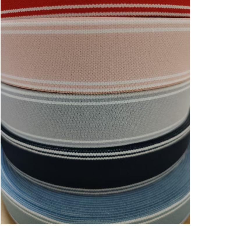 3.5特厚提花松紧带弹力绑带橡筋彩色松紧带橡筋松紧带辅料详情12