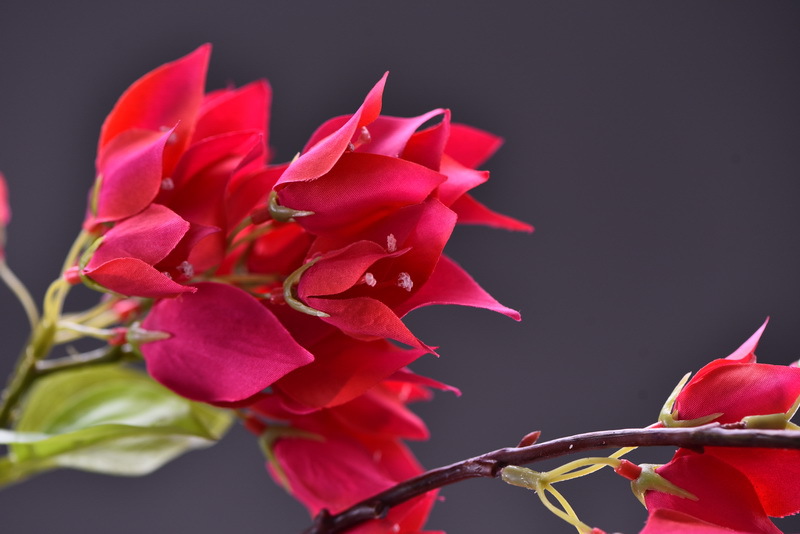 Wholesale of high-end artificial flowers such as long-branch bougainvillea, ins popular soft decoration artificial flowers, hotel lobbies and shopping mall decorations pic 8