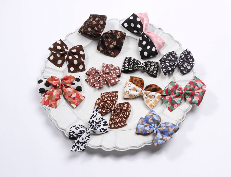 Single-sided floral English polka dot twill printed webbing DIY bow hair accessory shoelaces top hat decoration pic 4