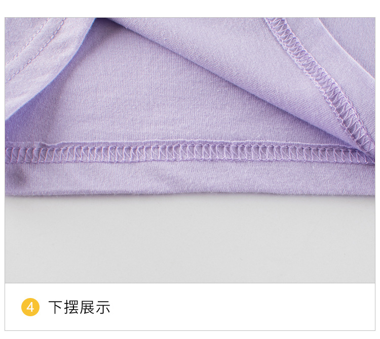 27home童装短袖T恤衫 2024夏季新款韩版女宝宝衣服半袖一件代发详情9