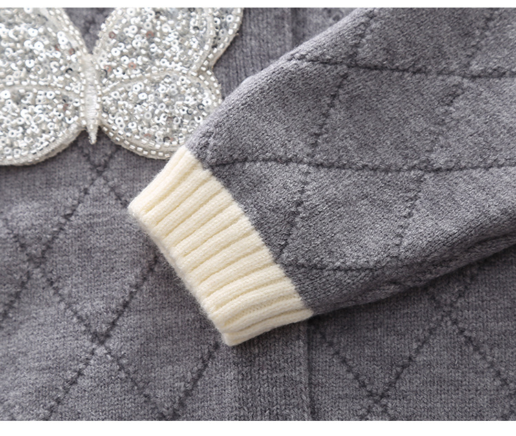 女童学院风裙套装秋冬2024新款洋气儿童jk公主裙宝宝针织两件套详情8