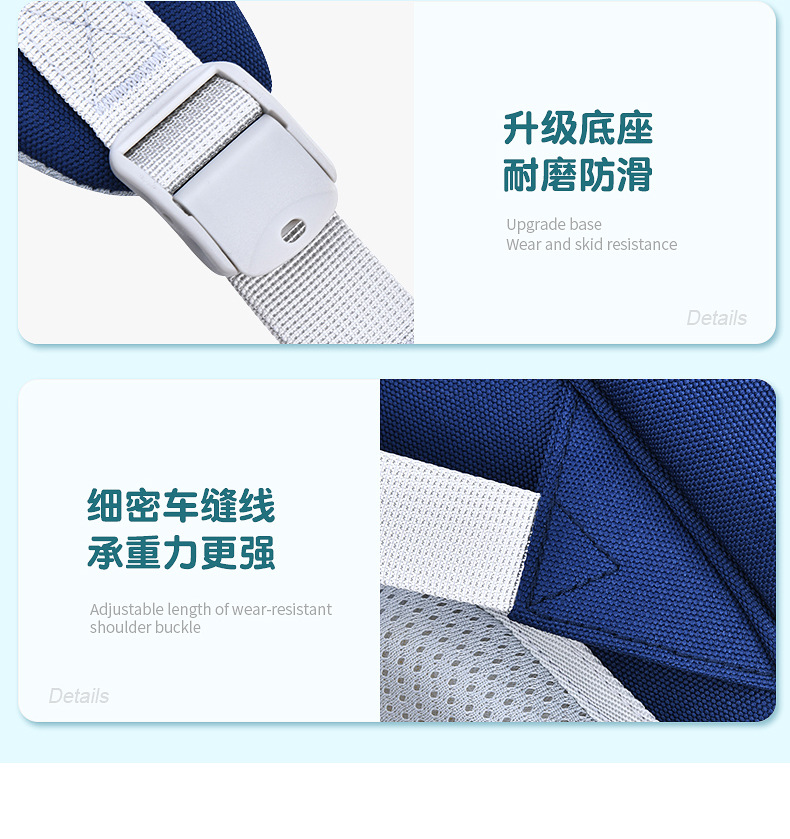 2023新款小学生书包减负护脊学院风男女儿童双肩背包大容量100分A详情15