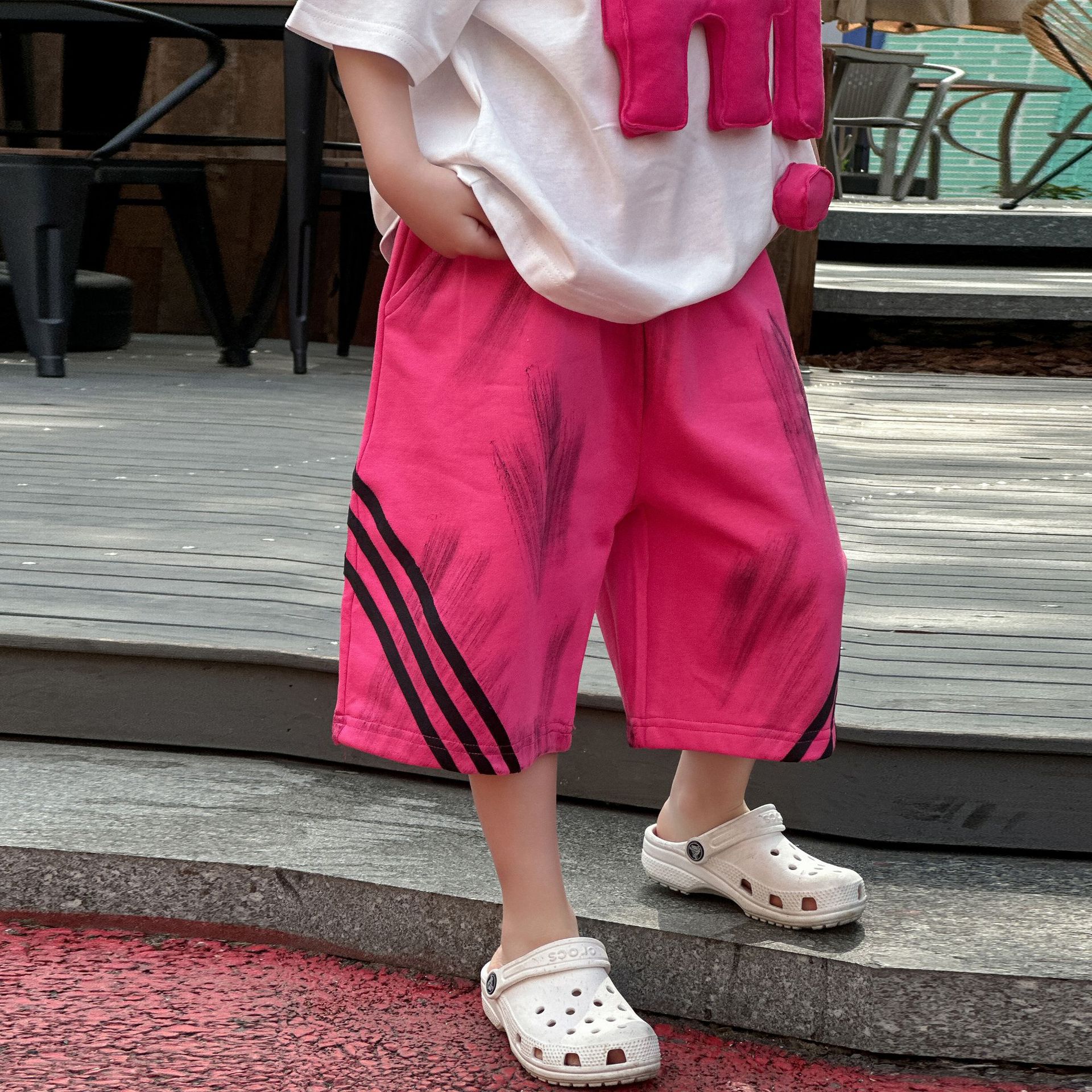 儿童纯棉T恤2025夏季新款韩版男童短袖薄款中小童上衣童装夏装潮t详情2