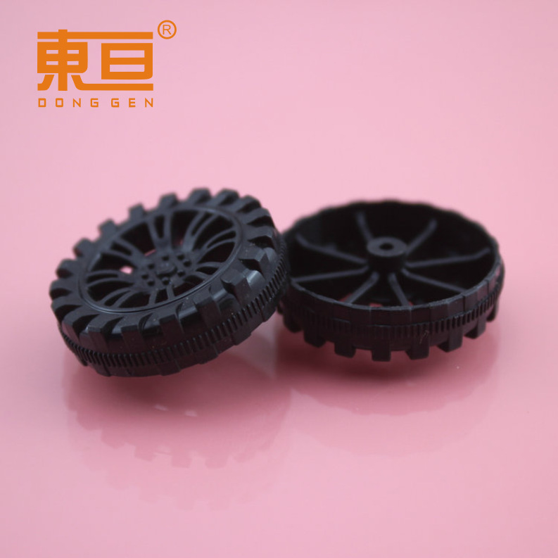 HB302AH negro áspero off road plastic wheel accesorios de juguete de ruedas de plástico dentro de ocho soportes más fuertes pic 10