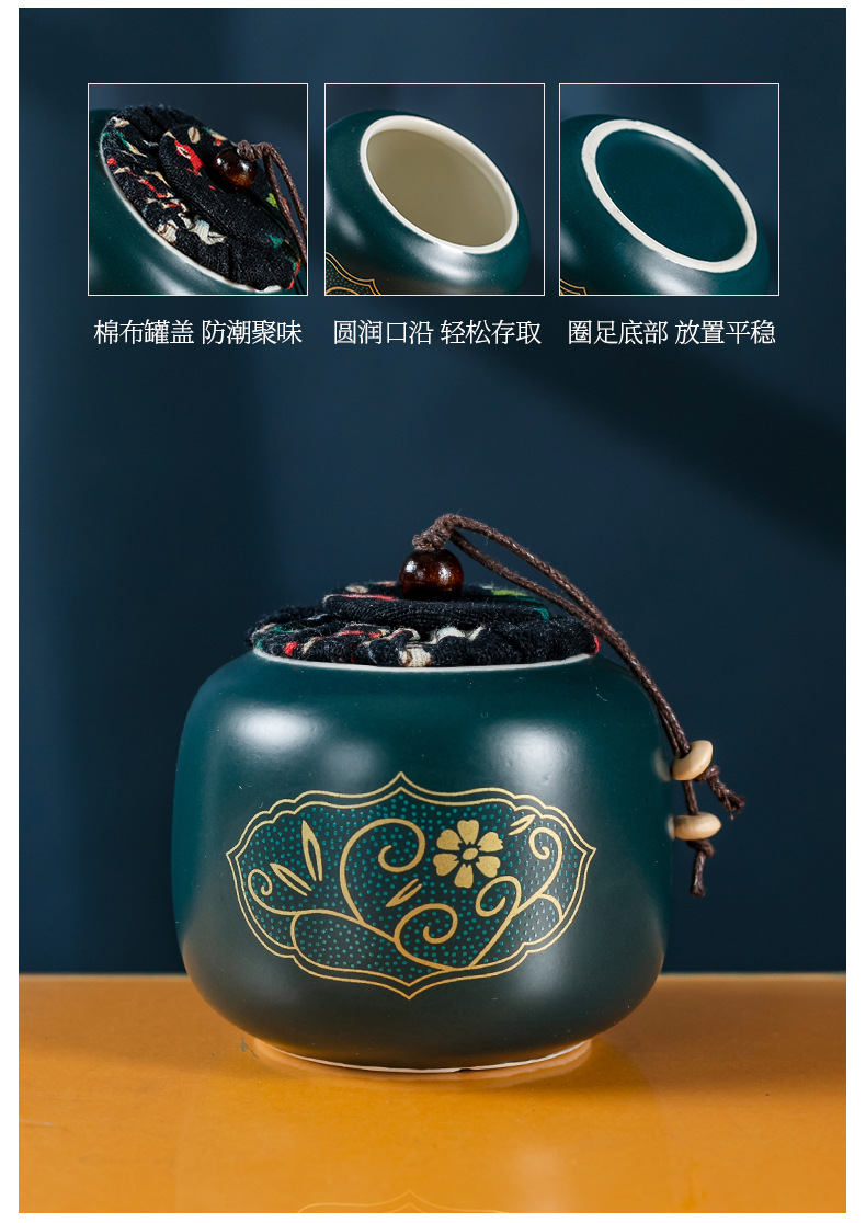 Simple travel tea set, portable outdoor kung Fu tea set, ceramic tea set, business quick customer cup gift pic 36