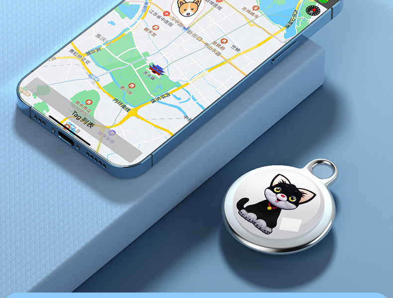 宠物定位器防丢器猫猫咪狗狗跟踪订位器追踪神器项圈防走丢防丢失详情15