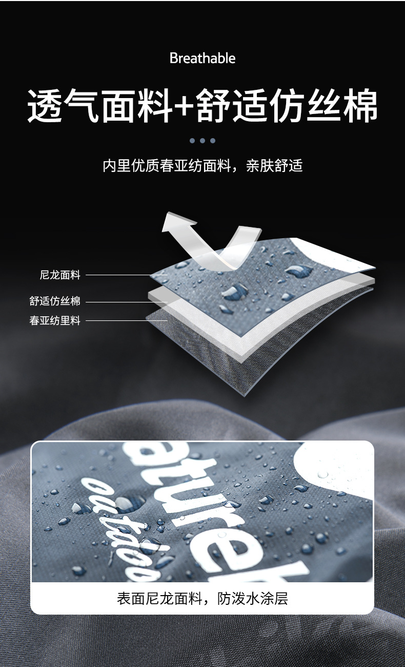 Naturehike mini envelope sleeping bag, outdoor camping sleeping pad, ultra-light and portable, can be spliced together pic 4