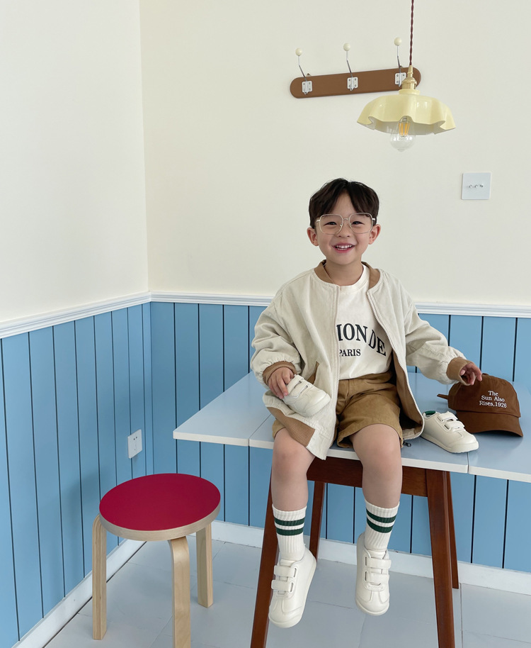 2023春季新款运动鞋INS超火儿童鞋子韩版日系软底宝宝鞋一件代发详情40