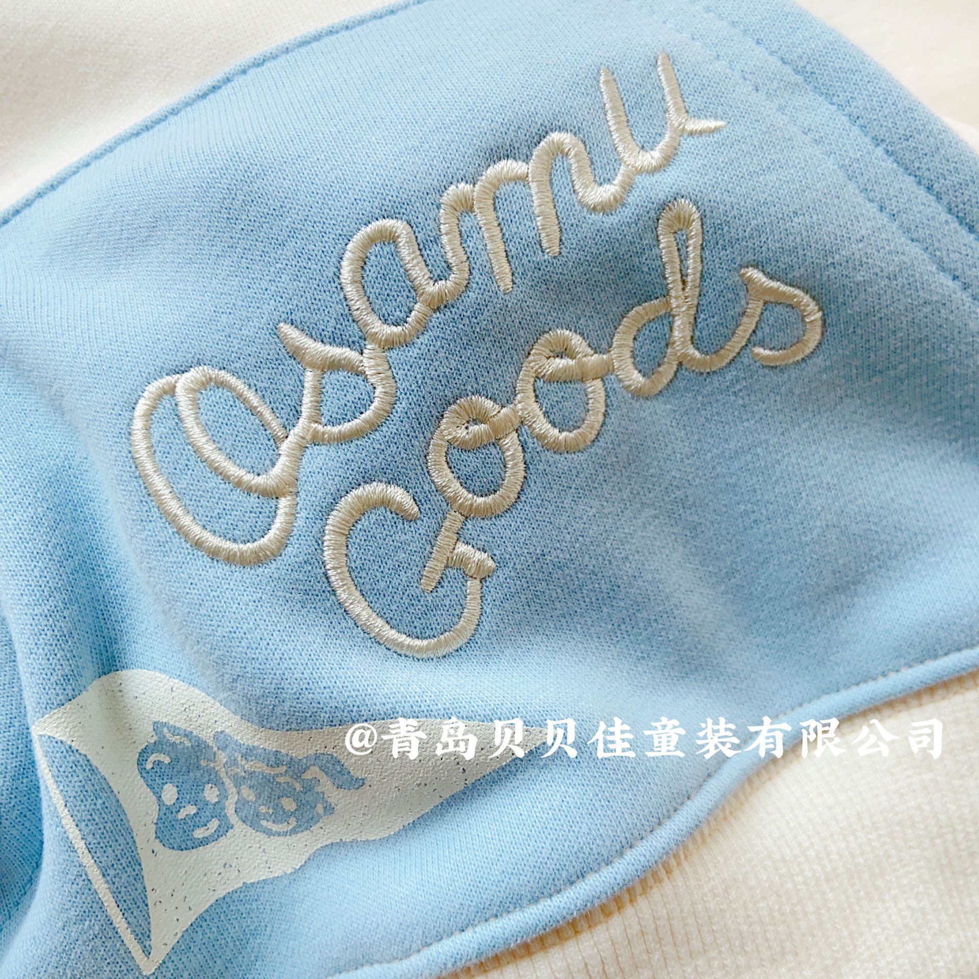 男童女童卫衣23秋冬加绒加厚小童连帽套头一体绒宽松卫衣批发零售详情22