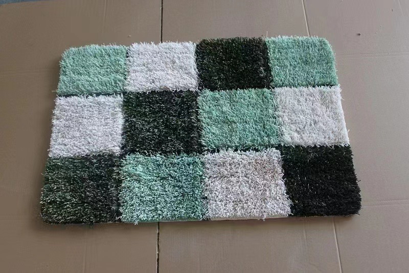 加厚几何浴室马桶三件套卧室客厅防滑垫子卫生间吸水脚垫入户地垫详情17