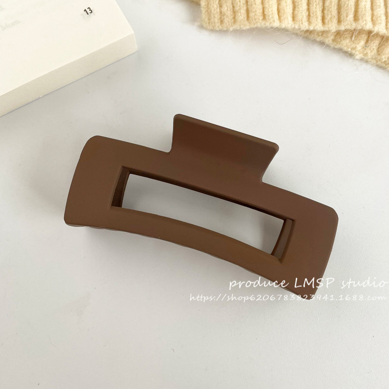 13CM curly hair clip, large hair volume, Korean-style ponytail hair accessory, high-end shark clip wholesale in Yiwu pic 38