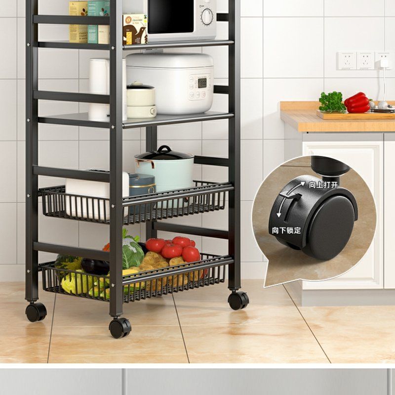 厨房菜篮子落地置物架多层储物蔬菜水果架子多功能放菜收纳架凌详情21