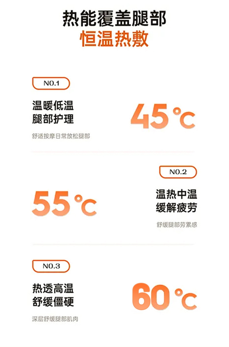 Cross-border leg massager, multi-functional electric air wave leg beauty device, constant temperature hot compress air pressure calf massager pic 10