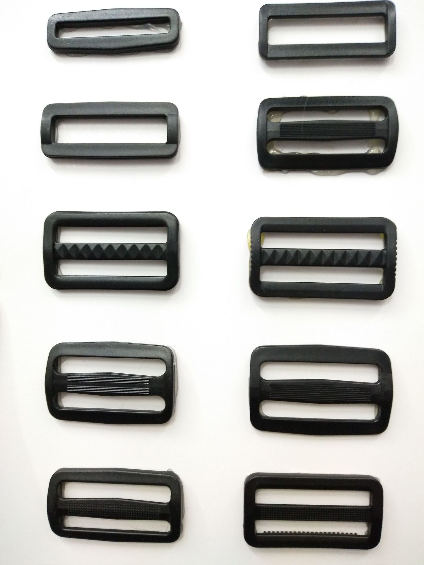 Low-price promotion: Backpack webbing buckles, ladder buckles, square buckles, plastic adjustable buckles, three-position buckles pic 17