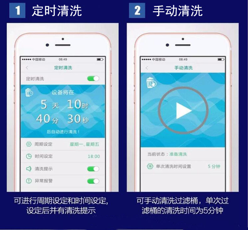 مرشحات الضغط الذكية الذكية WIFi لمرشحات أحواض الأسماك CPW براميل مرشحات أحواض الأسماك pic 10