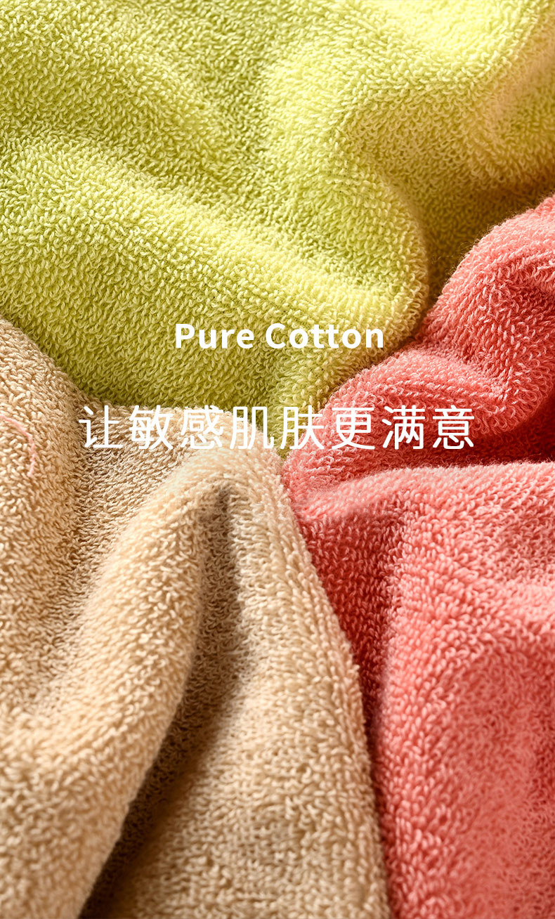 130g thickened towel, all-cotton wholesale factory, household absorbent household pure cotton, hotel 16 spiral wool, beauty salon made pic 5