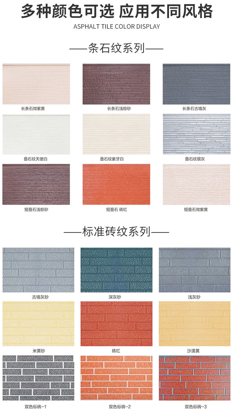 Metal decorative panel exterior wall insulation and decoration integrated panel, light steel villa guard booth, polyurethane sandwich panel factory direct sales pic 4