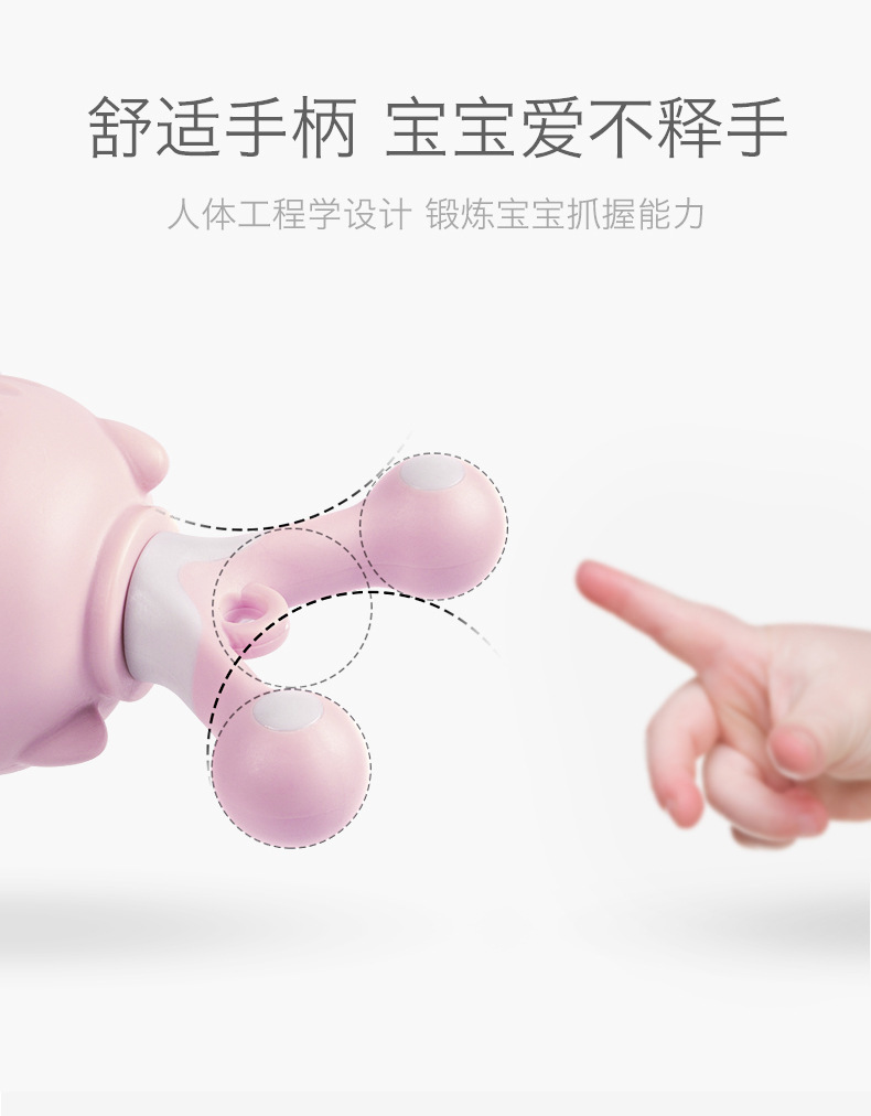 2024厂家批发婴儿果蔬辅食牙胶宝宝水果牙胶可推进式咬咬乐安抚奶嘴 pic 8