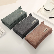 韩版大容量拉链笔袋 pencil case PVC文具包铅笔袋 笔袋定制logo详情12