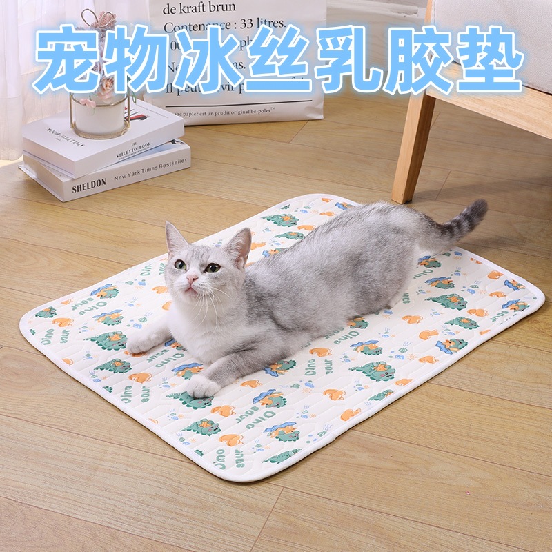 Pet summer cooling latex pads, dog pads, cat sleeping pads, dog bed ice silk cooling pads, ice pads, pet supplies pic 20