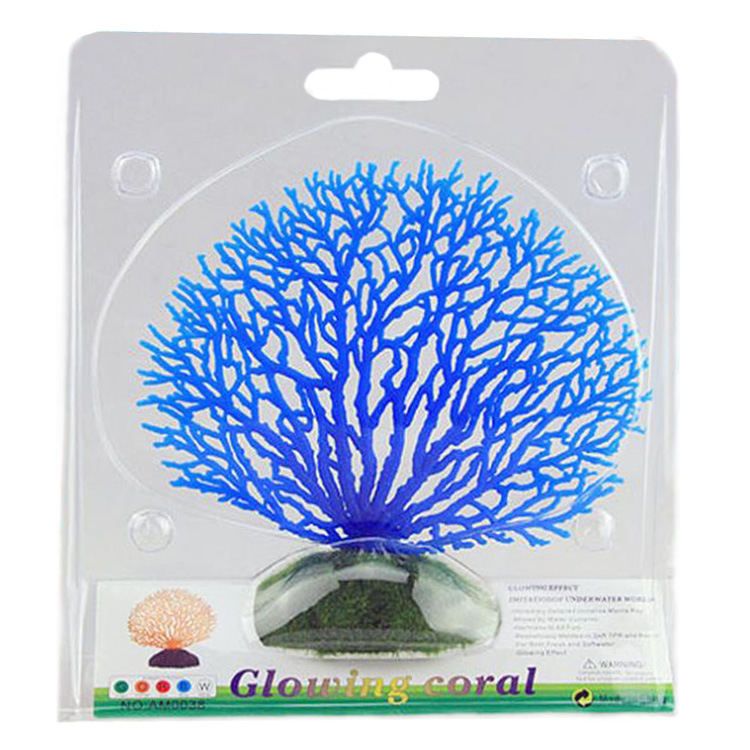 Wholesale of Baojie fish tank landscaping, simulated coral, fluorescent aquatic plants, simulated jellyfish ornaments and aquarium decoration products pic 24