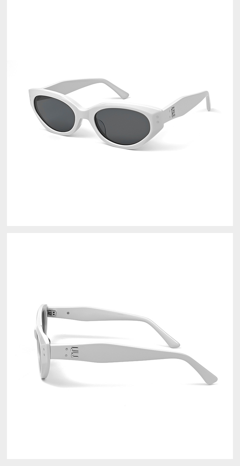 New cat-eye gm sunglasses for women, ROCOCON high-end board, uv protection 嗮, fashionable and versatile sunglasses for men pic 28