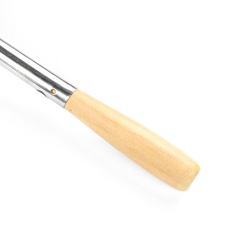 304 201不锈钢炒勺家用炒菜勺子 厨师专用马勺 长柄汤勺加厚手勺详情27