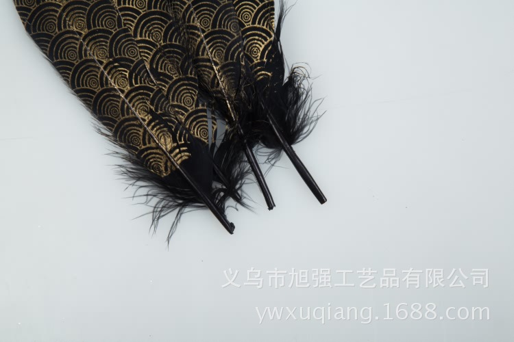 厂家直销 diy硬大飘羽毛 天使翅膀羽毛 耳环项链配饰装饰羽毛详情14