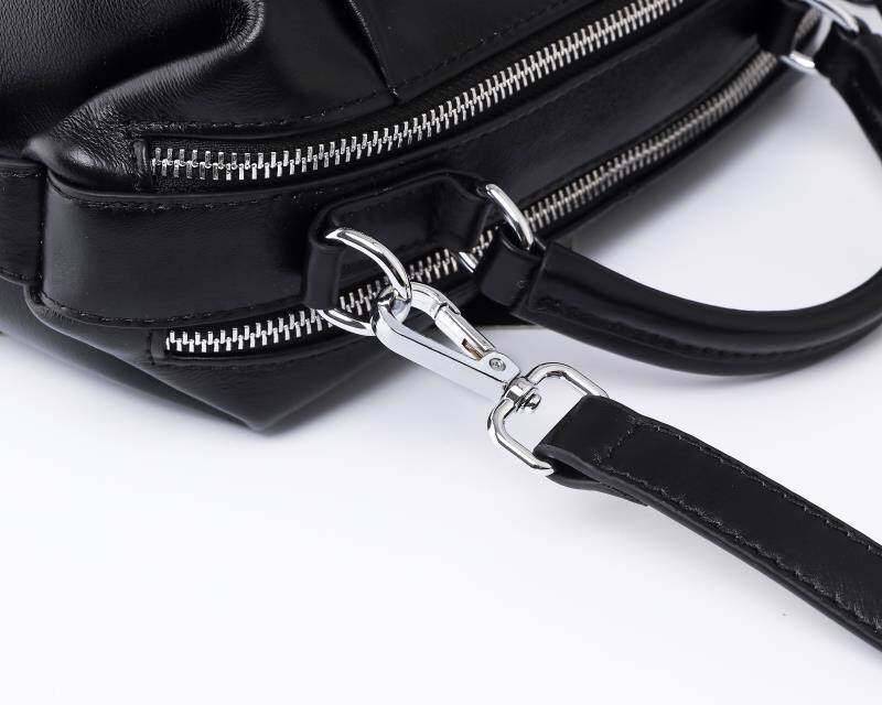 2024新款头层牛皮大容量女士手提包时尚休闲单肩包多功能斜挎包详情9