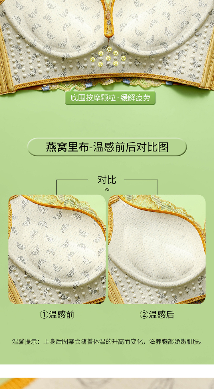 院线调整型内衣女小胸聚拢收副乳防下垂高侧边文胸无钢圈聚拢文胸详情7