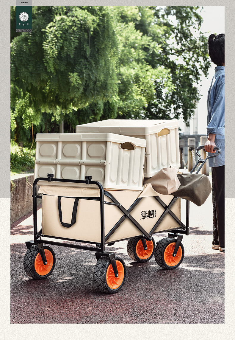 Factory direct supply outdoor camping carts, campsite carts, portable folding carts, camping carts, lightweight grocery shopping camping carts pic 20