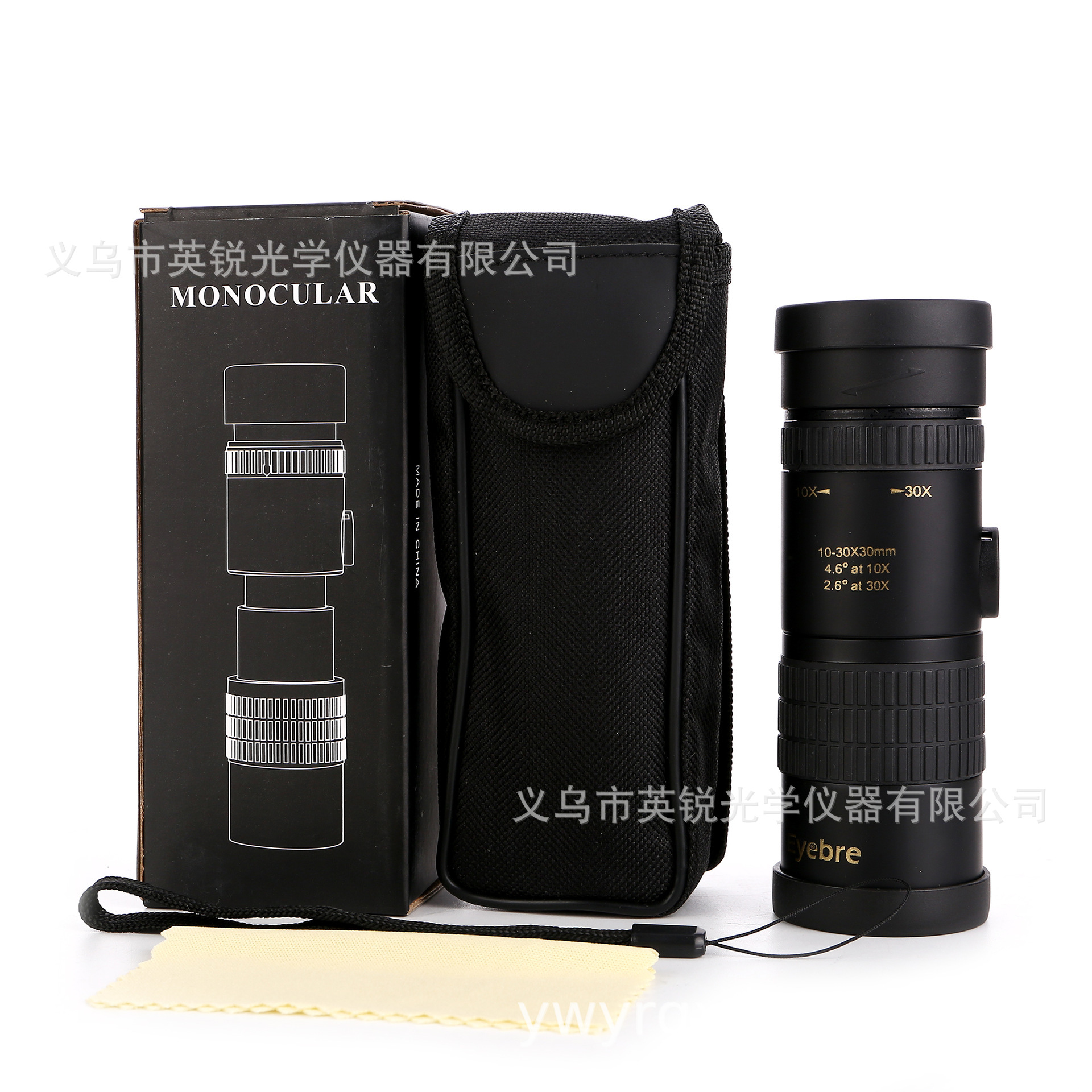 Monocular high-definition high-power zoom telescope 10-30*30 night vision telescopic zoom monocular mini telescope pic 8