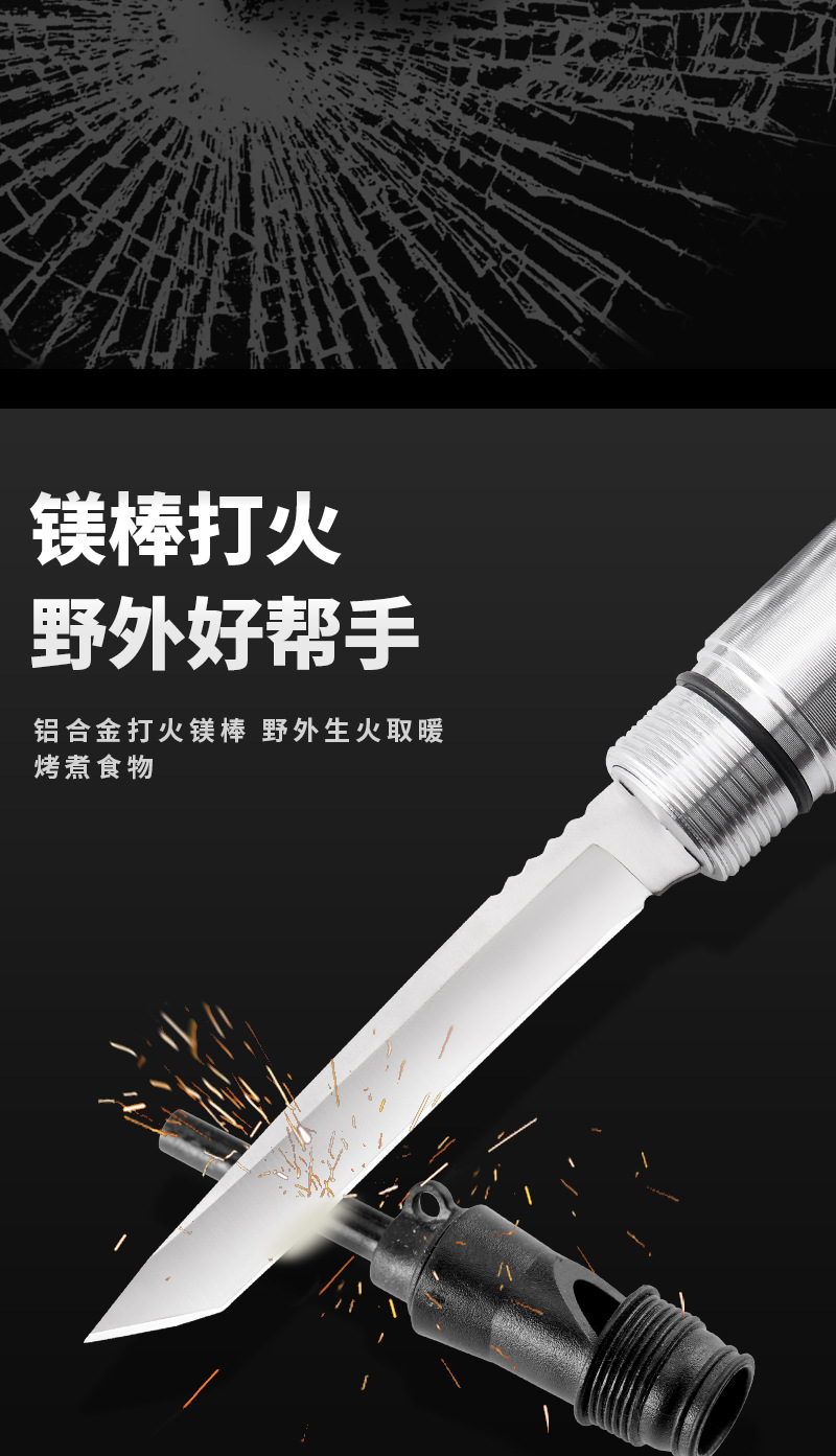 Multi-functional outdoor folding shovel, camping supplies, survival equipment, engineer shovel, self-defense engineer shovel pic 9