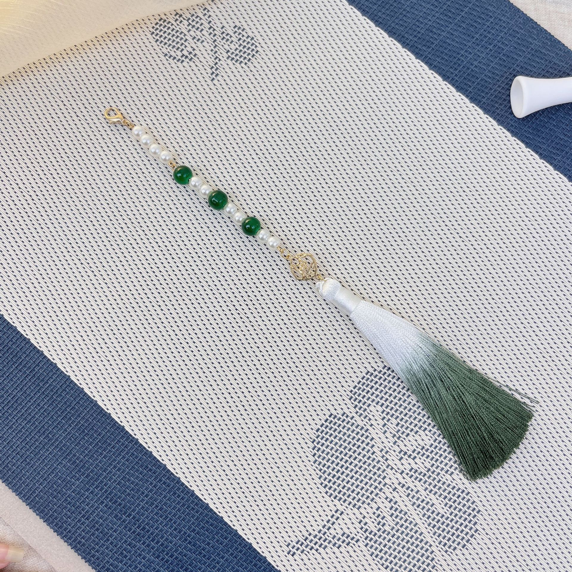 儿童马面裙璎珞一套项链晚明风璎珞项链古风明制汉服配饰软璎珞详情6