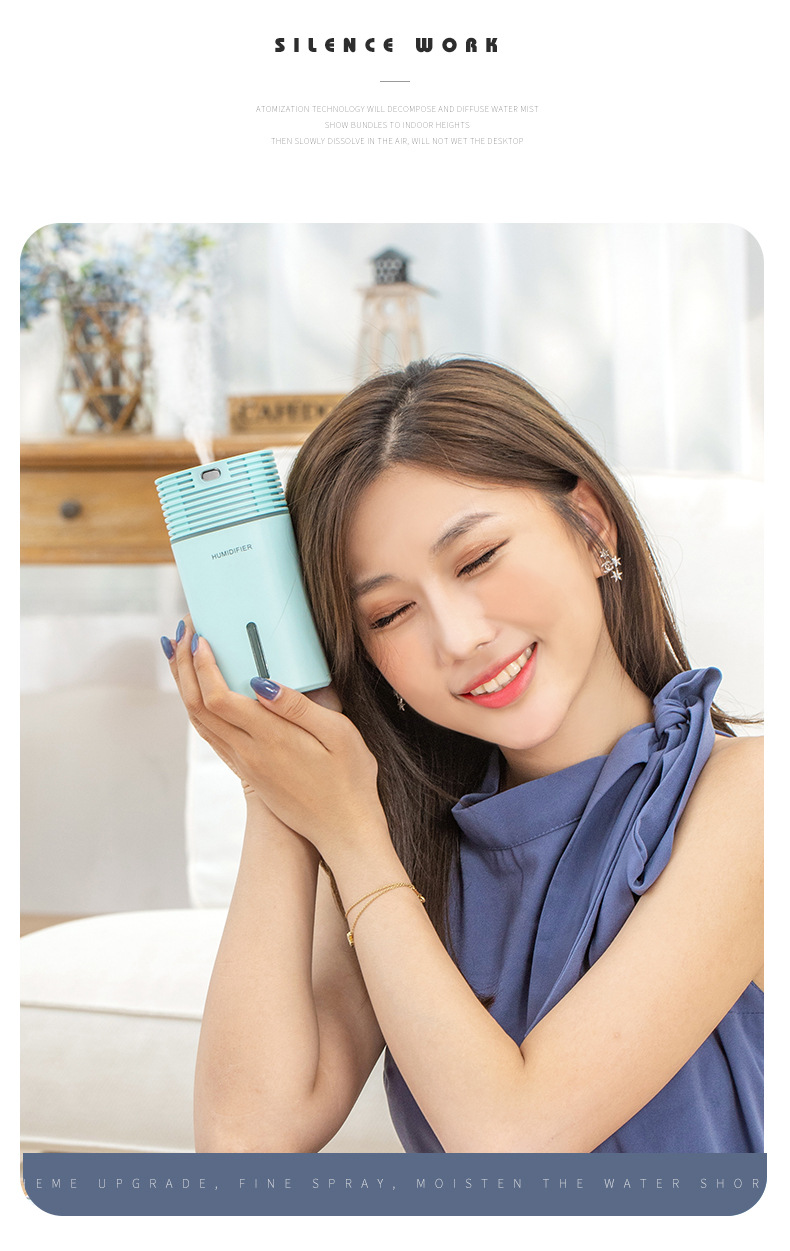 Creative new products: Yifang Humidifier, USB Mini Car Humidifier, Color Ambient Night Light, Desktop Humidifier pic 4