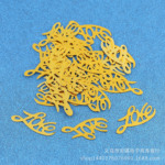 diy无纺布圆片 1000片不织布头饰花类垫片贴片配件 毛毡冲压片详情3