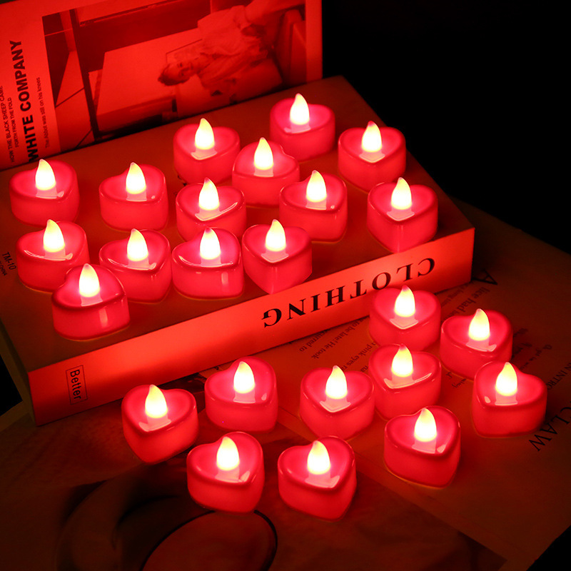 Electronic candle lights, led candle lights, creative wedding birthday and wedding candles, venue decoration props, electronic candles pic 4