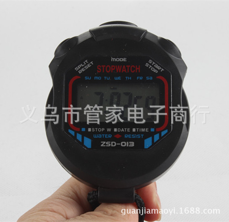 Electronic stopwatch ZSD-013/XL-013 running race timer, multi-functional electronic seconds for sports pic 4
