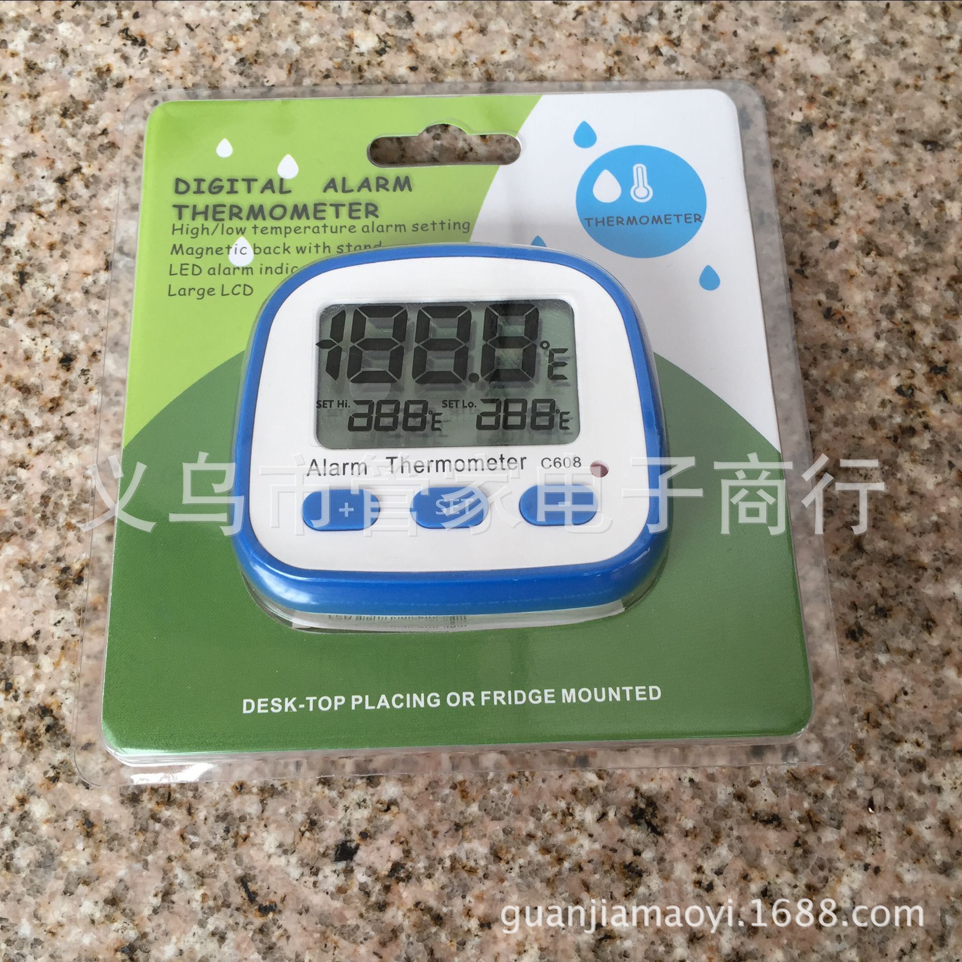The new large-screen display alarm thermometer and electronic thermometer alarm can be equipped with high and low temperature brackets pic 13