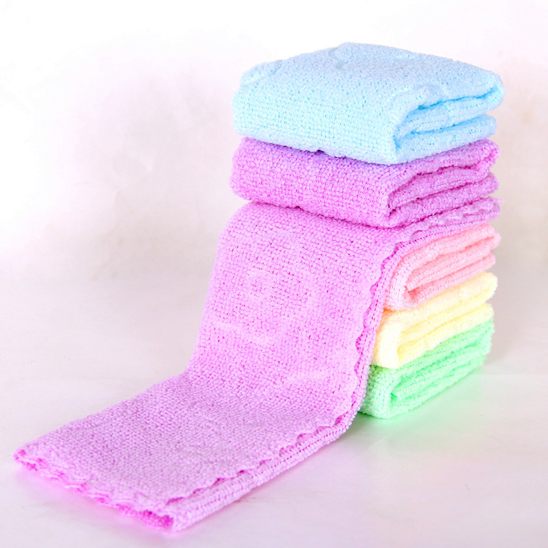 [LOVELY HOME] [hold ja] microfibra estampada pequeña toalla cuadrada tricotada borde caliente no deformable paño de niños regalo regalo fabricante paño de limpieza al por mayor paño de limpieza para niños toalla de mano pic 7