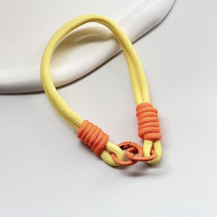 简约ins拼色编织绳短款手机挂绳ccd相机挂件手提挂饰男女腕带双扣详情22