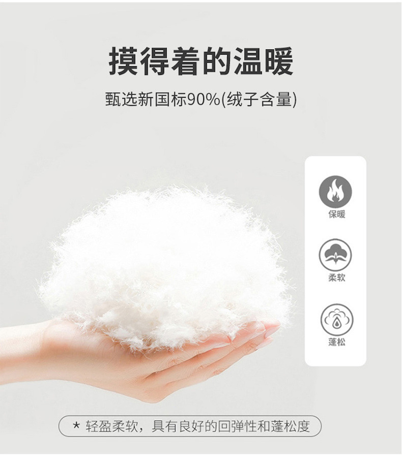 冬季新款男士韩版纯色连帽加厚保暖90白鸭绒羽绒服潮情侣百搭外套详情7