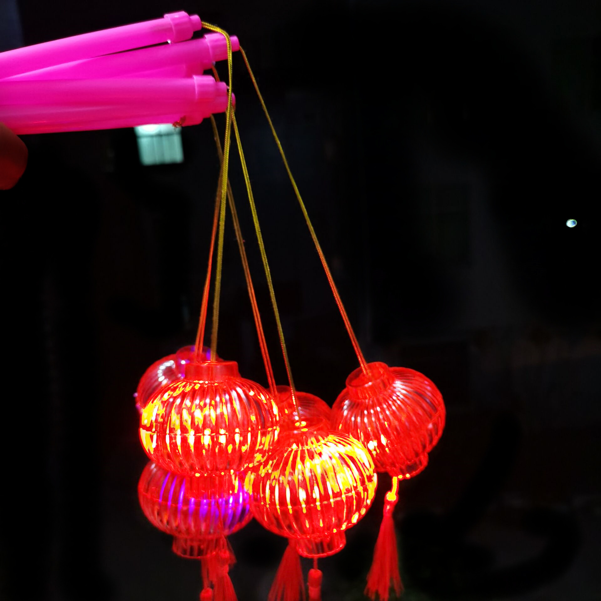 Wholesale of new luminous hand-held lanterns for children, glittering small lanterns, toys, Spring Festival event supply, ground promotion, and small gifts pic 22