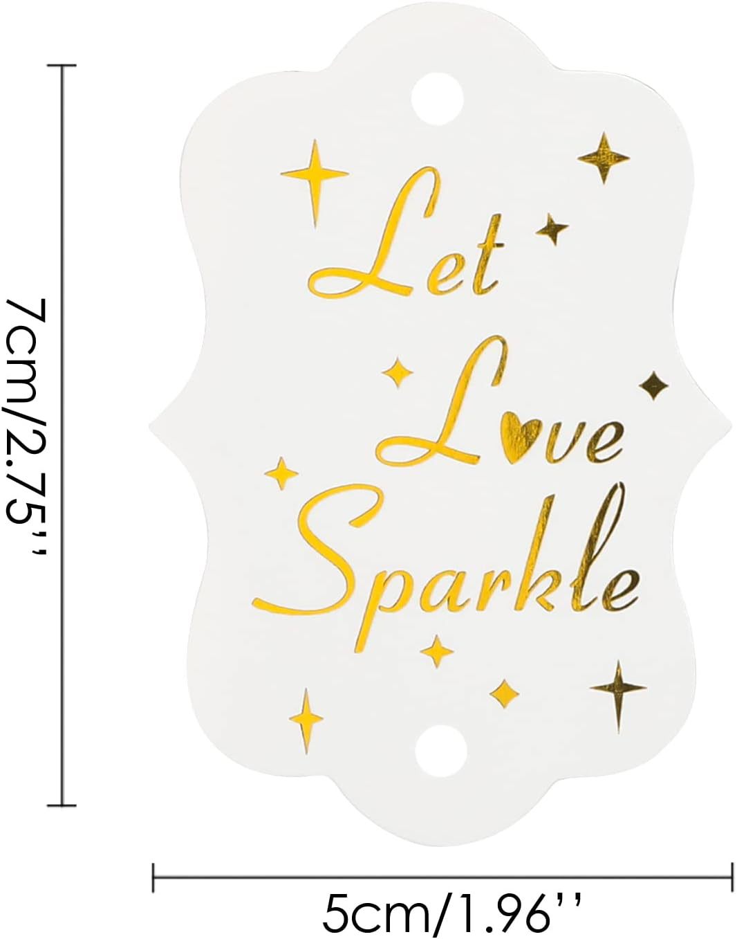 牛皮纸吊牌麻绳空白纸商标吊牌服装标签跨境零食标签婚礼礼品标签详情29