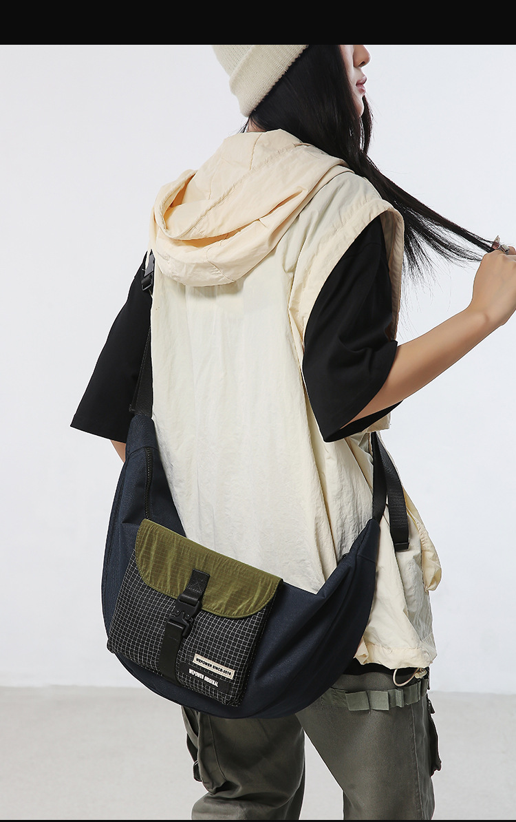 WEPOWER新款饺子包 男女通用时尚单肩包 轻便户外大容量斜挎包 百搭潮流其他分类详情7