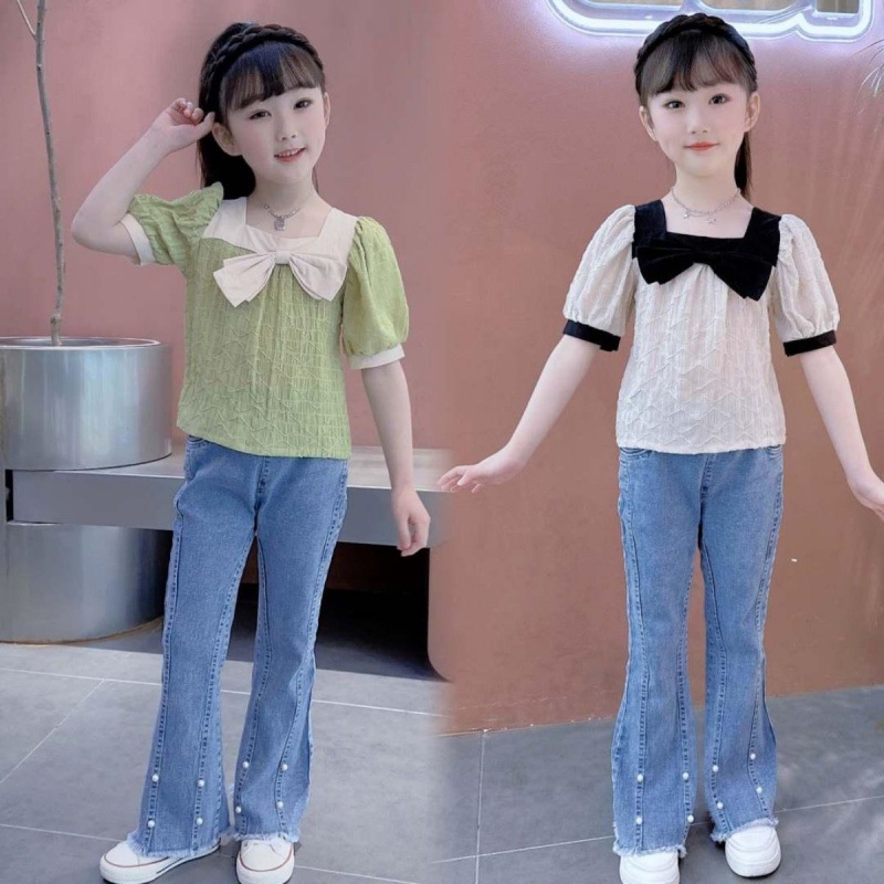 女大童休闲韩系爆款时尚洋气短袖上衣少女装修身显瘦炸街夏季T恤详情6