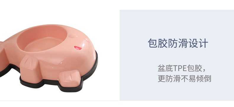 Wholesale of new cat bowls, dog bowls, Teddy Corgi fish mouth-shaped rice bowls, water bowls, candy-colored feeders and pet bowls pic 7