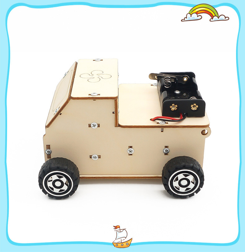 小学生科学用品DIY吸尘车儿童手工制作清扫车垃圾车steam教育学具详情18