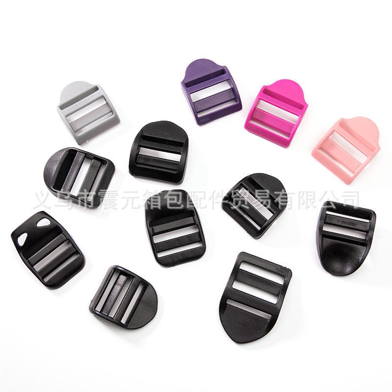 Factory direct sales with low prices for plastic adjustable buckles, webbing buckles, mesh buckles, square buckles, and luggage accessories pic 10