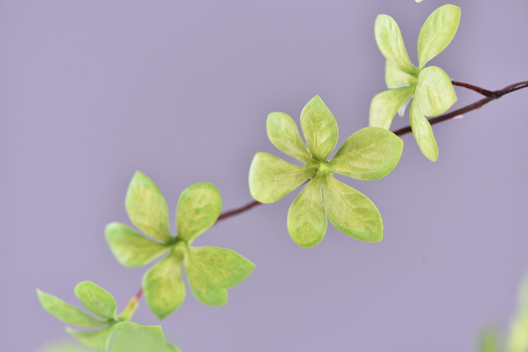 Home decoration simulation Japanese hanging bell branches, home decoration floor-standing flower figures, artificial green plant simulation leaves pic 19